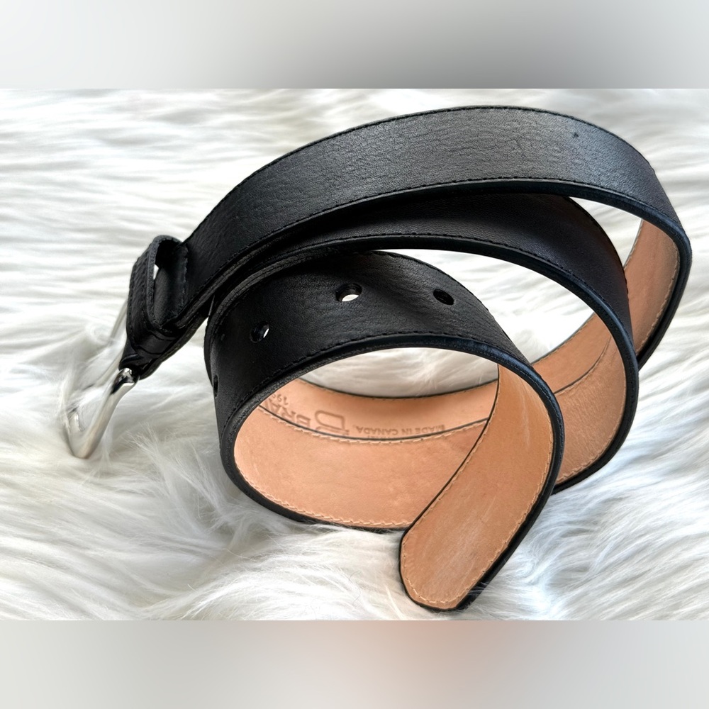 🇨🇦 Brave Leather Collection- HAISLEY smooth Black - Silver - Picture 9 of 16